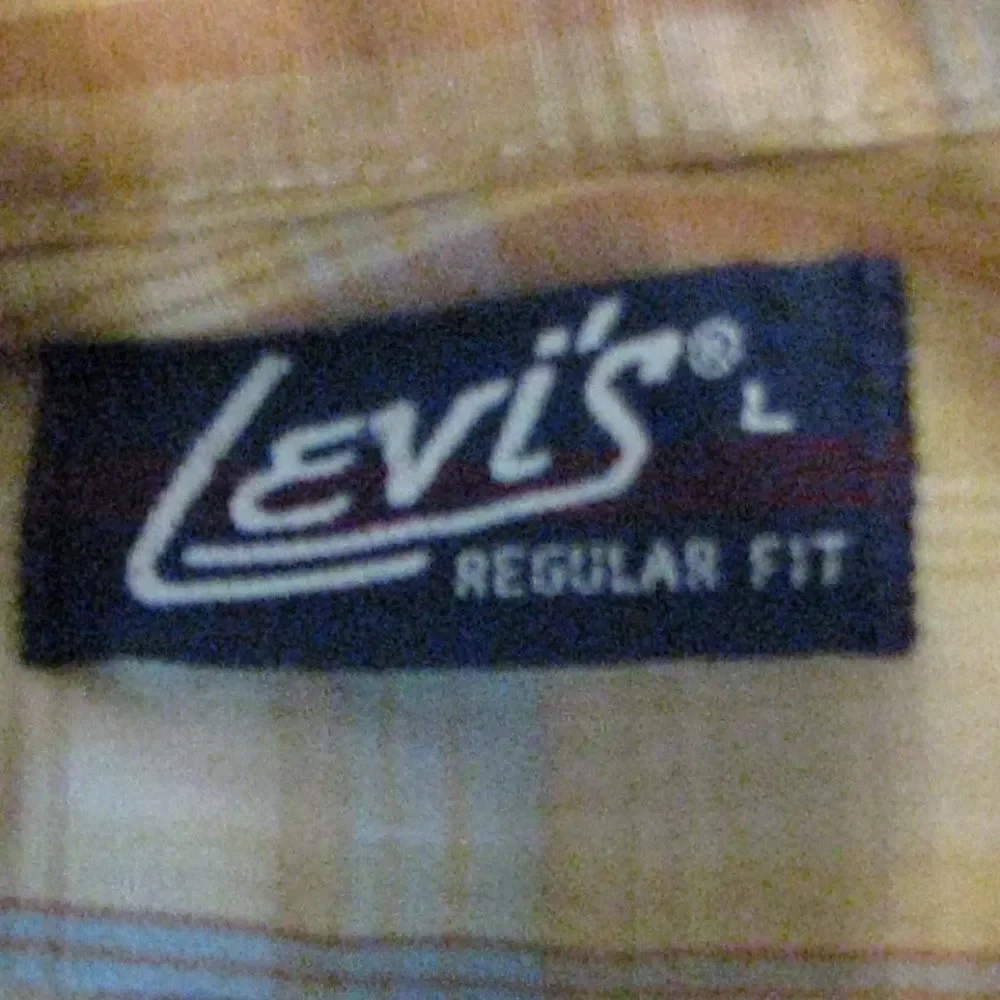 Vintage Levi's Plaid Button Down Western Shirt